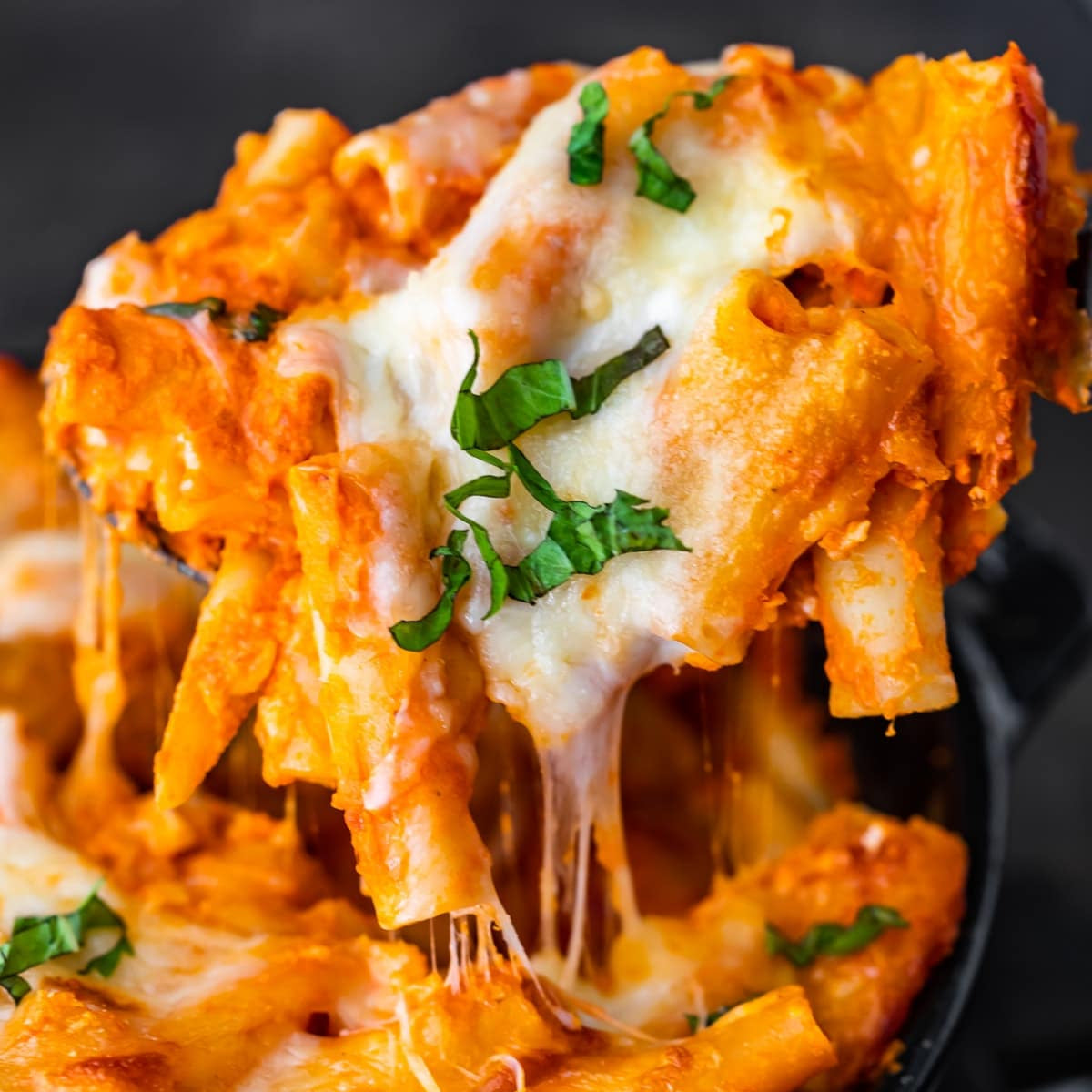 Baked Ziti ~ Perfect Portion